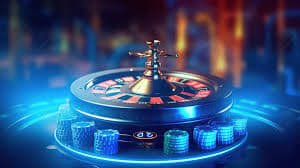 Live roulette wheel with professional dealer and real-time broadcast